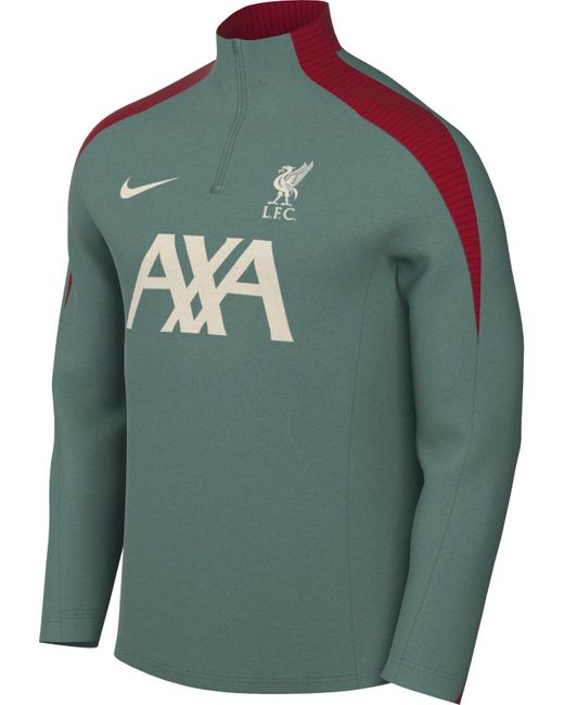 Liverpool FC Herren Dri-fit Strike Drill Top K Sudadera Nike de hombre de color Green