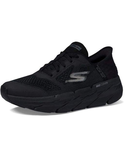 Skechers Max Cushioning Slip-ins-athletic Workout Running Walking Shoes  With Memory Foam Sneaker in Black | Lyst