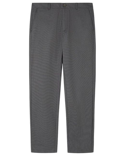 Structure Bicolor Chino Pantalón Springfield de hombre de color Gray