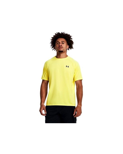 Under Armour Yellow Ua Techtm 2.0 Short Sleeve T-shirt for men