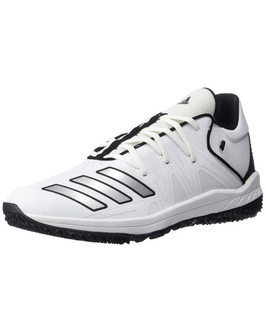 adidas Speed Turf Synthetic Baseball Shoe in White for Men Save 35