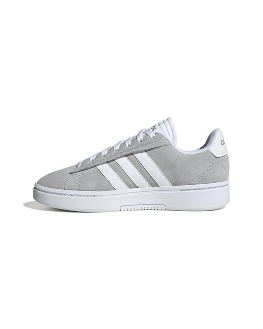 Adidas White Grand Court Alpha Sneaker