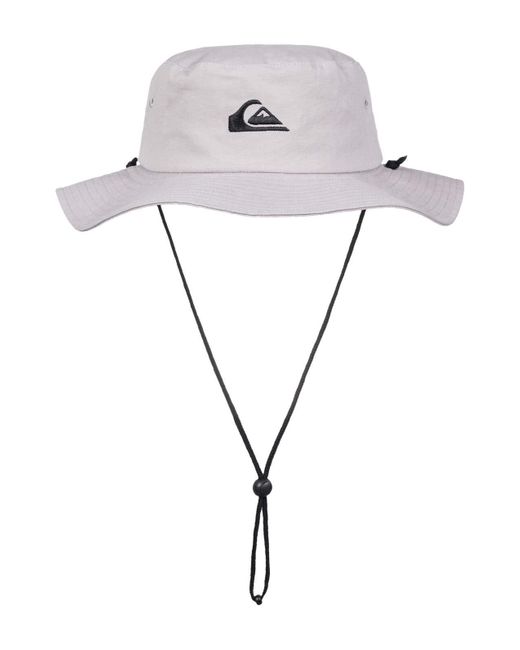 quiksilver men's bushmaster floppy sun beach hat