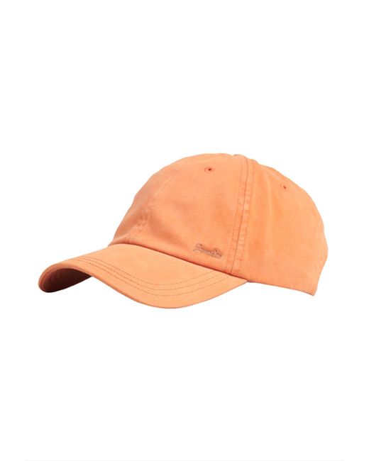 Vintage EMB Cap Superdry en coloris Orange