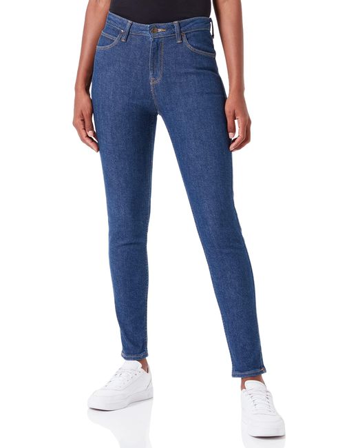 Scarlett High Jeans di Lee Jeans in Blue