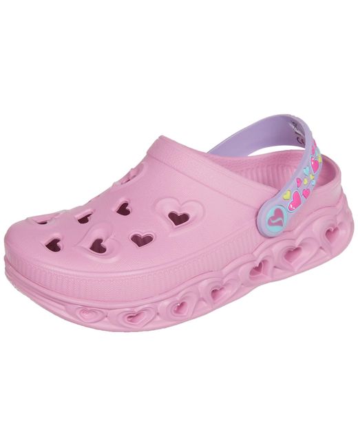 308023L PNK Holzschuh di Skechers in Pink