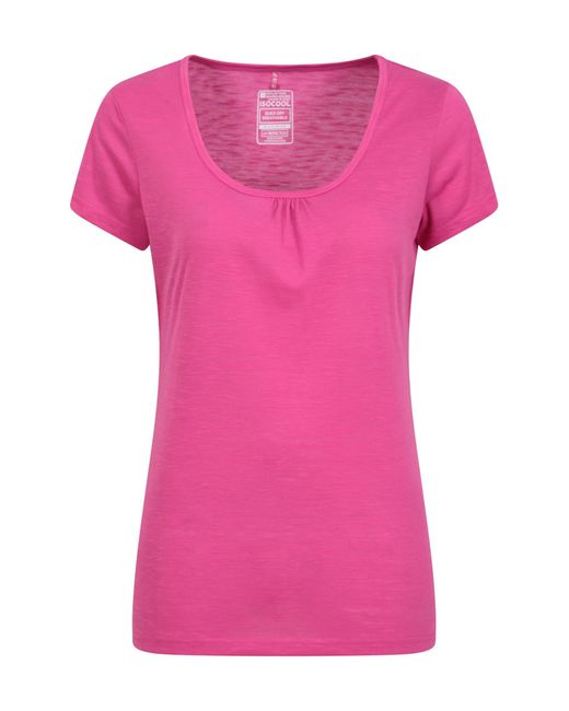 Mountain Warehouse Pink Shirt - Lightweight Ladies