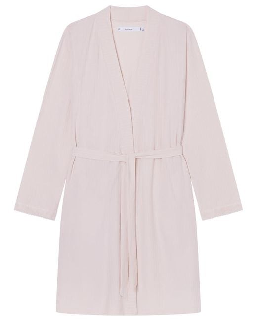 Bata Midi Colección Daily Rose Chaleco Women'secret de color Pink