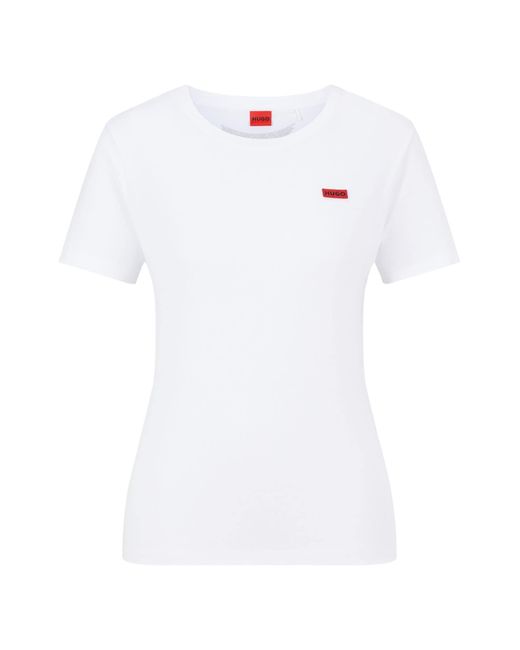HUGO White Classic T Shirt