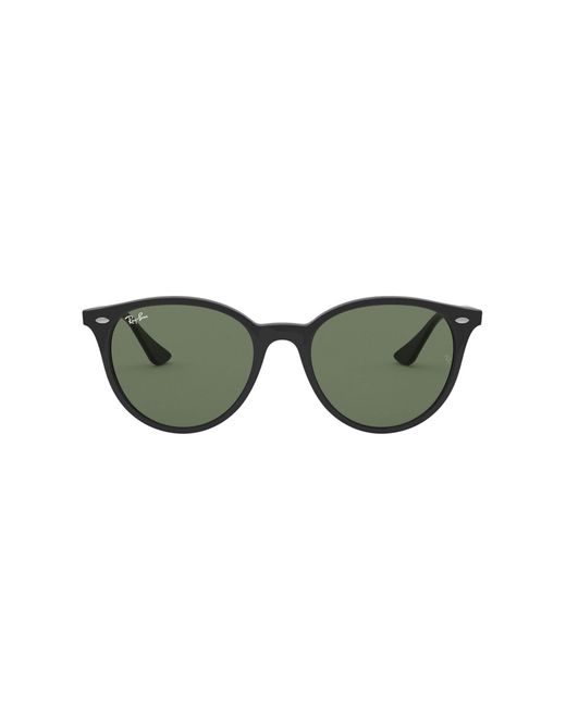 Ray-Ban Rb4305 Round Sunglasses in Black/Green (Green) - Save 33% - Lyst