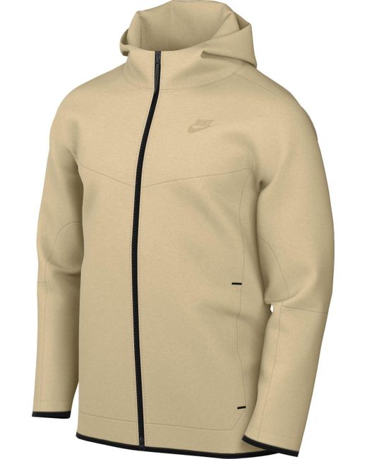 Nike Natural M Nk Tech Fz Lghtwht Hooded Full Zip Ls Top for men