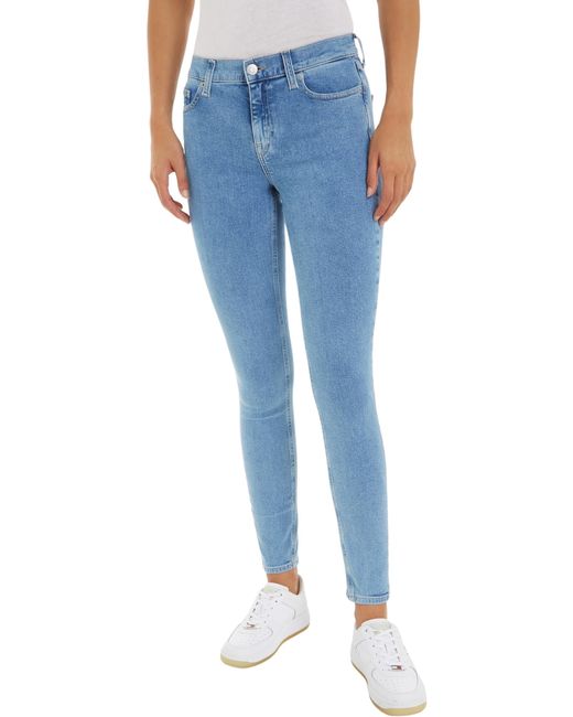 Jeans Donna Skinny Fit di Tommy Hilfiger in Blue