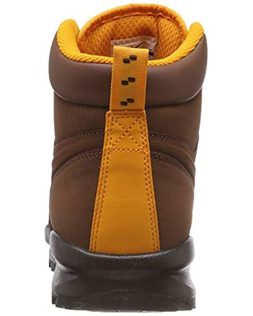 Nike Manoa Leather Hiking Boot in Brown for Men | Lyst