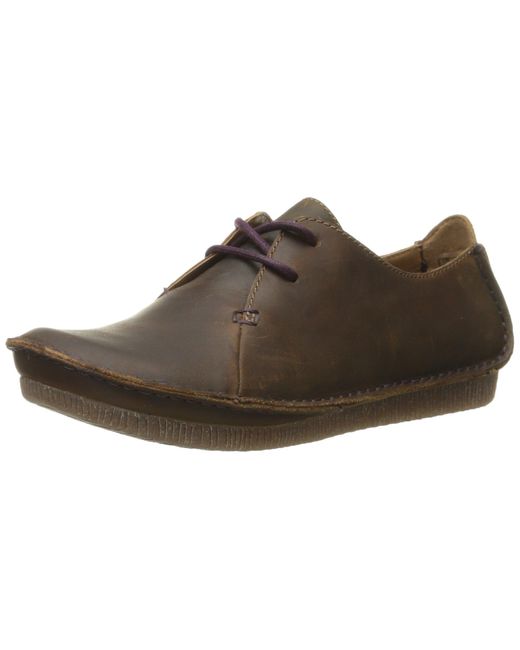 Clarks Suede Janey Mae in Brown Leather (Brown) - Save 7% | Lyst