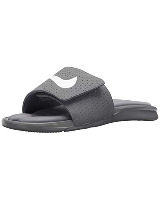 Nike Ultra Comfort Slide Sandal in Grey for Men | Lyst UK