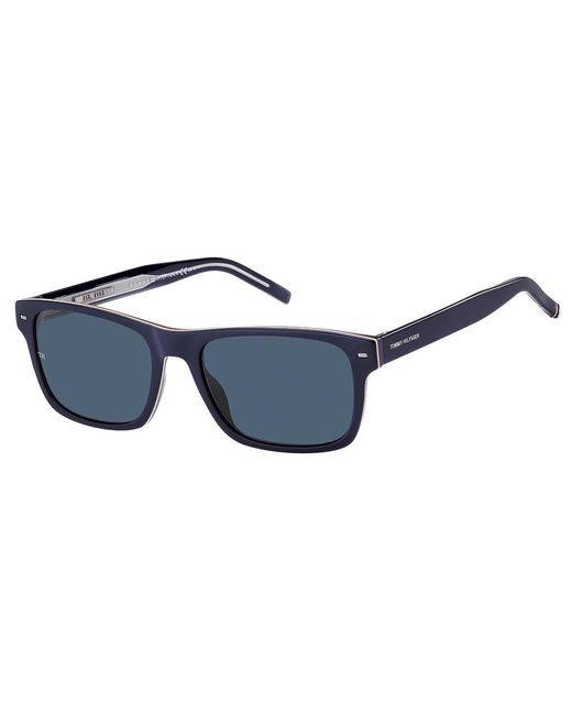 Tommy Hilfiger Blue Male Sunglass Style Th 1794/s Rectangular for men