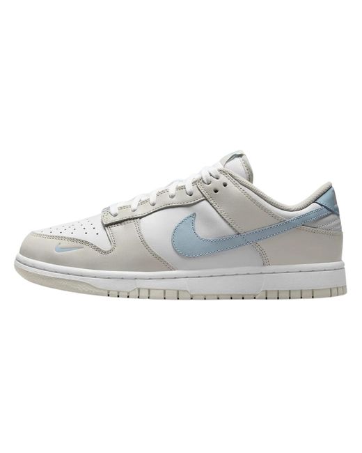 Nike Gray Dunk Low Shoes