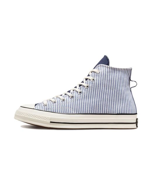 Converse Chuck 70 Crafted Stripe Sneaker in Blue for Men | Lyst UK
