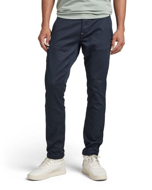 Skinny 2.0 Pantalones G-Star de hombre de color Azul | Lyst
