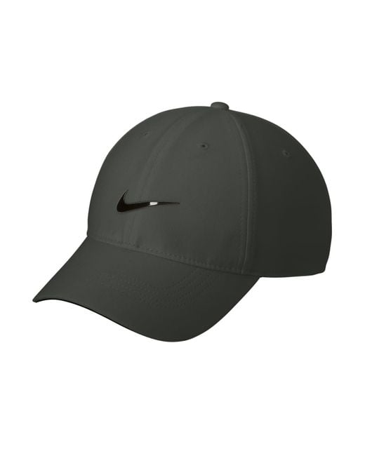 Casquette de golf Dri-Fit Swoosh sur le devant Taille unique anthracite/noir Nike pour homme en coloris Gray