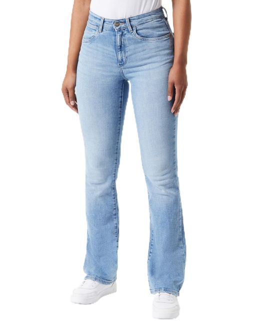 Bootcut Jeans di Wrangler in Blue