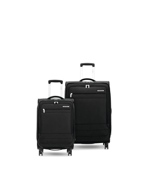 Samsonite Black Aspire Dlx Softside Expandable Luggage With Spinner Wheels