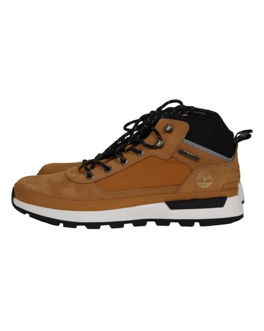 Timberland Black Field Trekker Shoes for men