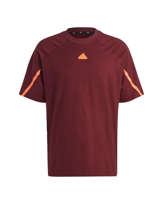 Adidas Red Designed 4 Game Day T-shirt for men