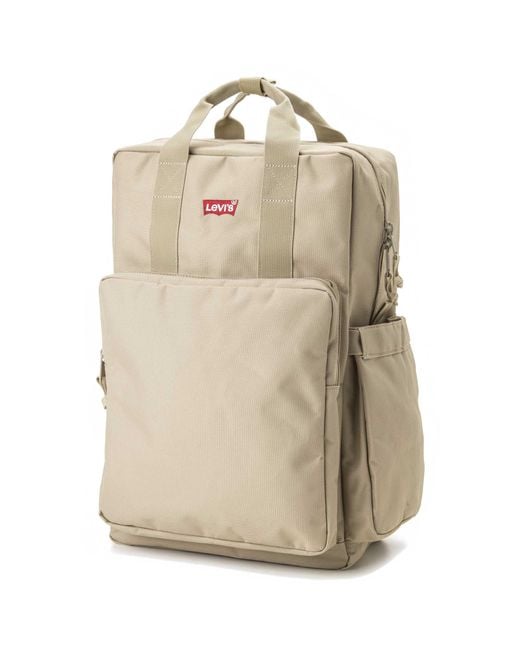 Levi's L-Pack Large Backpack in Natural für Herren