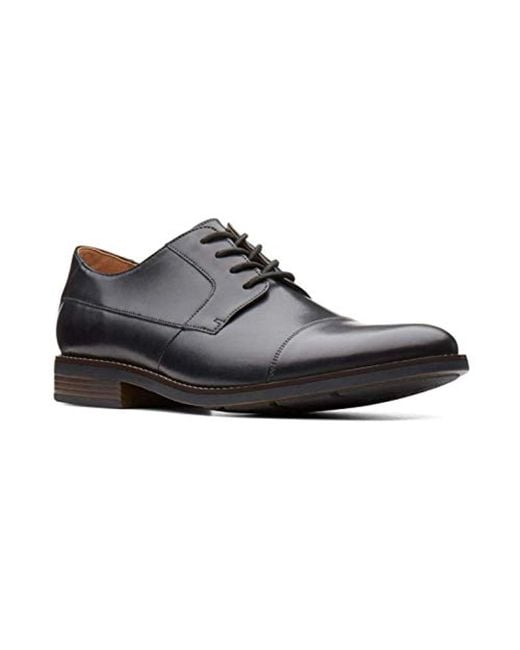 clarks formal black shoes