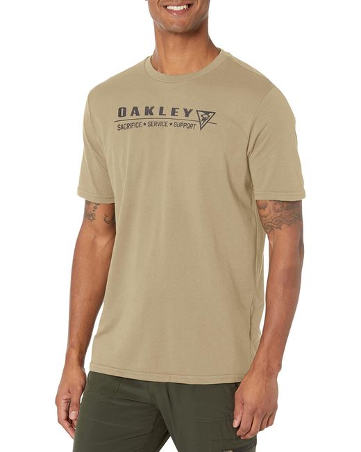 Oakley Natural Adult Si Pillars Tee T-shirt