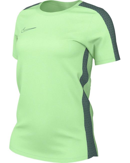 Damen Dri-fit Academy23 Top Short-Sleeve Haut Nike en coloris Green