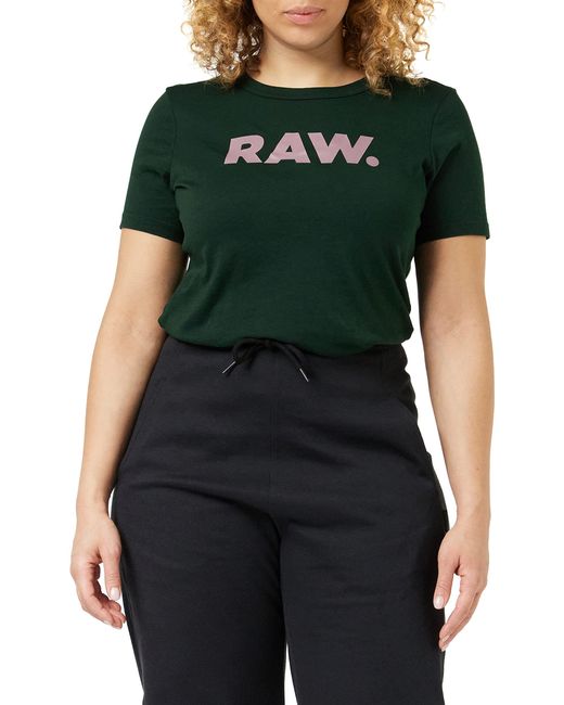G-Star RAW Raw. Slim T-shirt in het Green