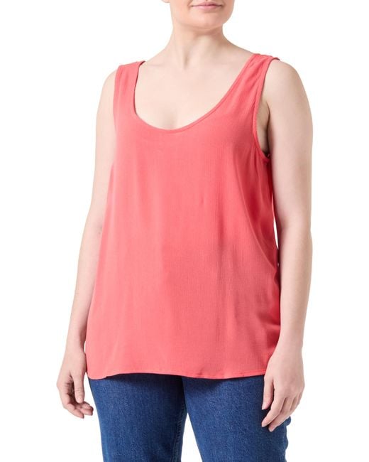 Vero Moda Pink Vmmenny Tank Top Wvn Ga Noos