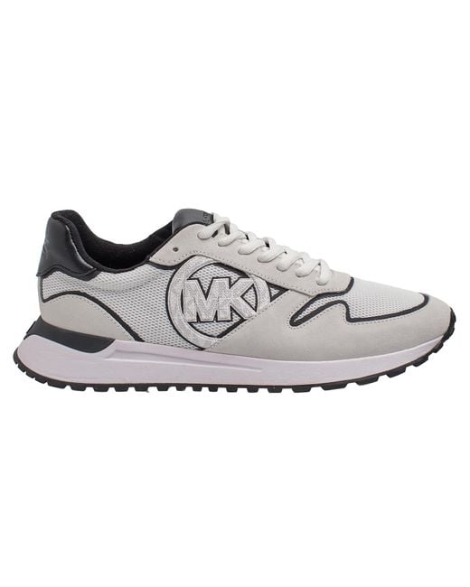 Michael Kors Dax Trainer Shoes 44s5dafs2s in Grey for Men Lyst UK