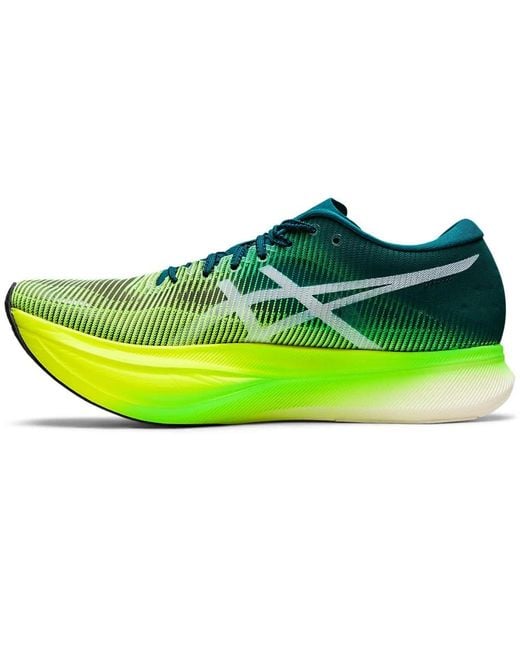 Asics Green Metaspeed Edge+ Running Shoes