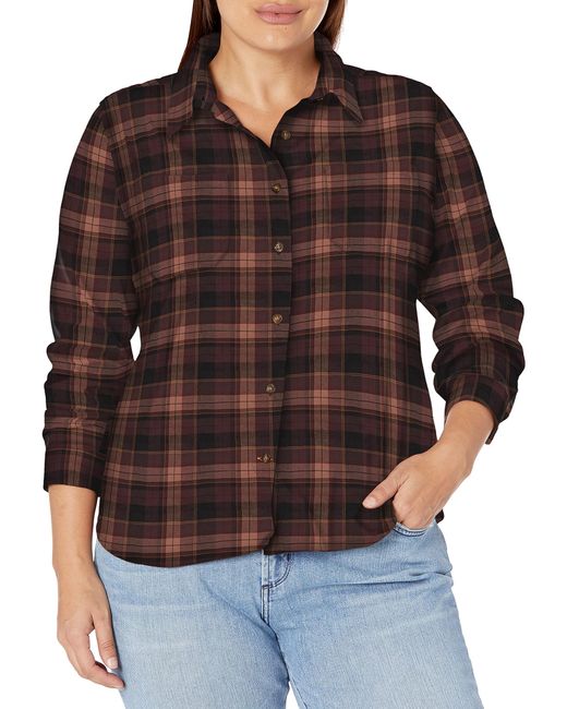 carhartt women's rugged flex hamilton fleece lined shirt