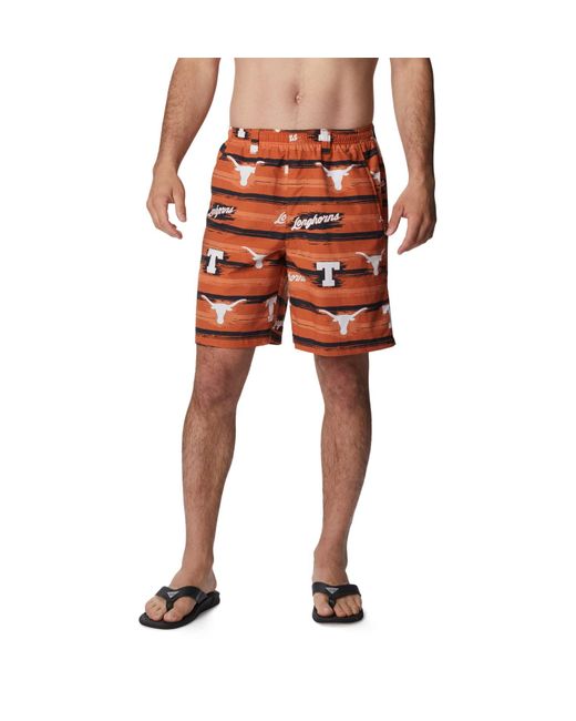 Columbia Red Clg Backcast Ii Printed Short for men