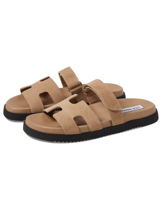 Steve Madden Natural Mayven Slide Sandal