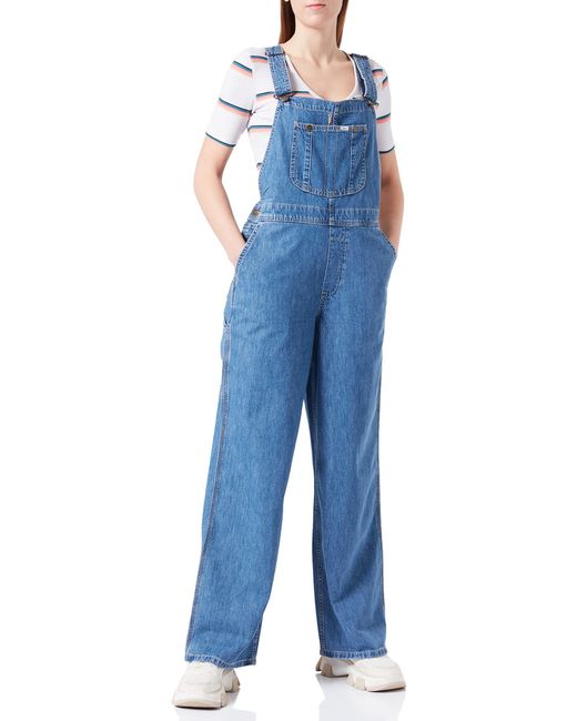 Lee Jeans Blue Loose BIB Overall