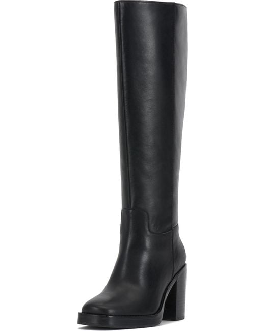 Vince Camuto Black Gibi Knee High Boot