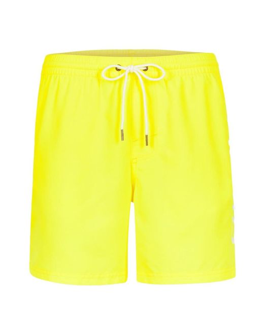 O'neill Sportswear Neon Yellow Swim Shorts Cali 16 for men