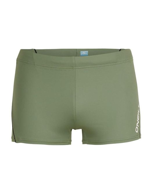O'neill Sportswear Green Khaki Swimsuit Solid for men