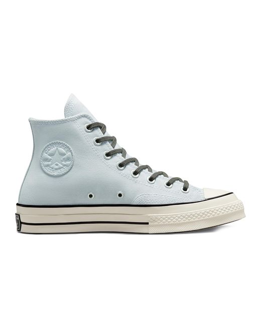 Scarpe da ginnastica da uomo Chuck 70 Jungle Mid Top Canvas Custom Orthotics | Blu di Converse in Blue da Uomo