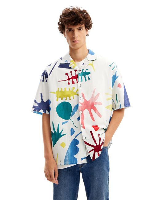 Desigual Cam_star in het Blue voor heren