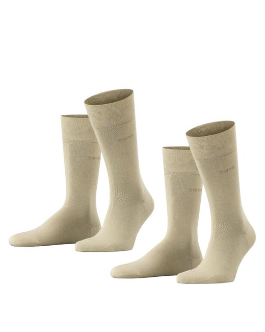 Falke Natural Esprit Basic Easy 2-pack M So Cotton Plain 2 Pairs Socks for men
