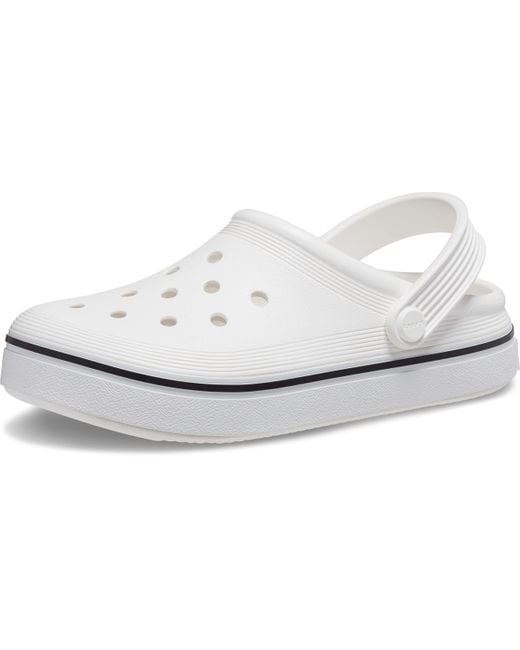Crocs Off Court Clog 39 40 EU White in Schwarz Lyst DE