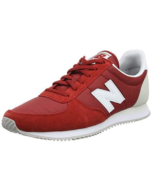 Wl220v1, Zapatillas para Mujer New Balance de color Red
