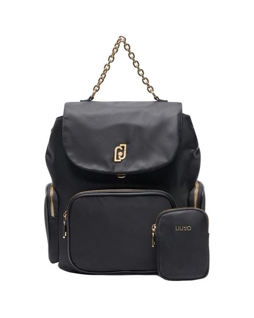 Liu Jo Black Backpack Schwarz