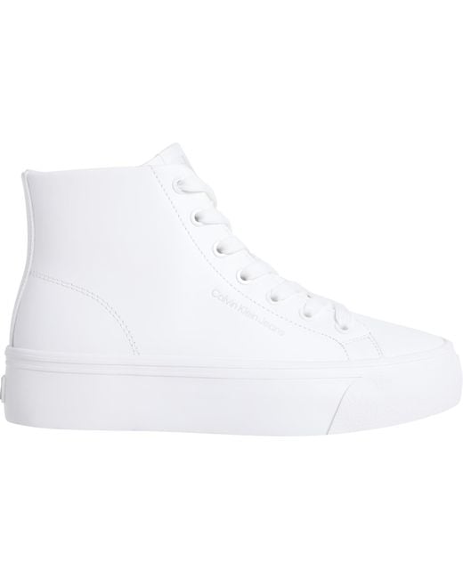 Vulc Flatform Mid MG LTH YW0YW01741 Calvin Klein de color Black